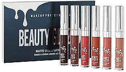 Духи, Парфюмерия, косметика Набор - Beauty Glazed Matte Liquid Lipstick Set (lipstick/6x0.65ml)