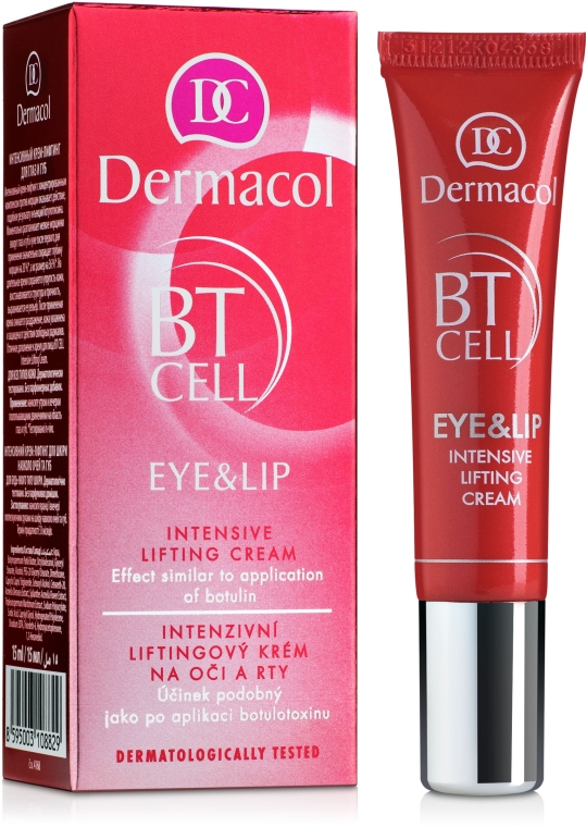 Інтенсивний крем-ліфтинг для повік і губ - Dermacol BT Cell Eye&Lip Lifting Cream Intensive — фото N1