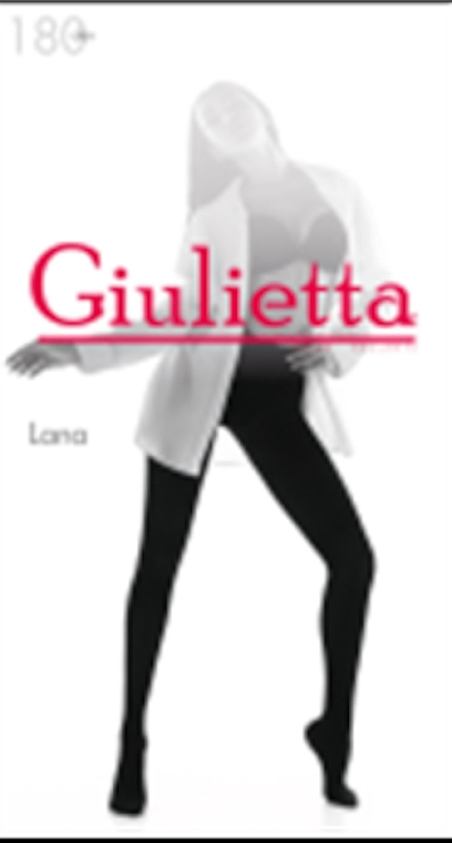 Колготки для женщин Lana 180 Den, nero - Giulietta  — фото N1
