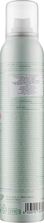 Сухой шампунь для волосся - Sensus Tabu After Pillow 10 — фото N2
