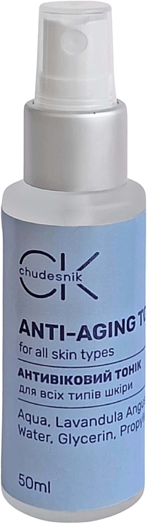 Антивозрастной тоник для всех типов кожи лица - Chudesnik Anti-Aging Tonic  — фото N1