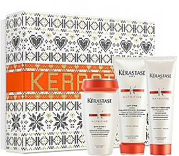 Духи, Парфюмерия, косметика Набор - Kerastase Nutritive Christmas Set 2020 (sham/250ml + h/milk/200ml + h/milk/150ml)