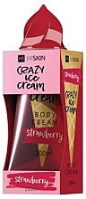 Крем для тіла "Strawberry" - HiSkin Crazy Ice Cream Body — фото N1