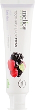 УЦЕНКА Зубная паста для подростков "Ягодный микс", 6-14 лет - Melica Organic Toothpaste For Teens With Berries Extract * — фото N2