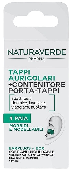 Беруші - Naturaverde Pharma Earplugs — фото N1