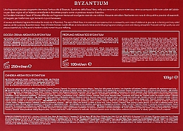Tesori d`Oriente Byzantium - Набор, вариант 1 (edp/100ml + sh/gel/250ml + candle) — фото N3