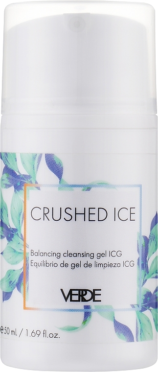 Гель для вмивання "Crushed Ice" - Verde Cleansing Gel — фото N1