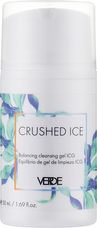 Гель для умывания "Crushed Ice" - Verde Cleansing Gel — фото N1