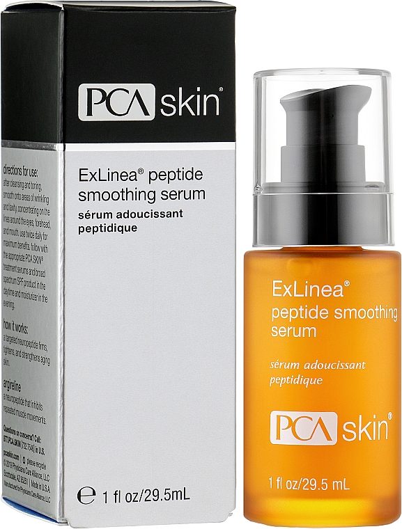 Пептидна розгладжувальна сироватка для обличчя - PCA Skin ExLinea Peptide Smoothing Serum — фото N2
