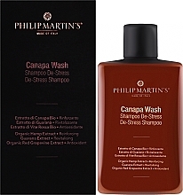 Шампунь-антистрес для волосся - Philip Martin's Canapa Wash De-Stress Shampoo — фото N3