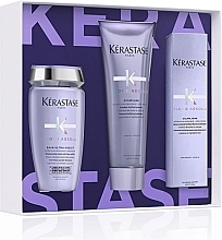 Парфумерія, косметика Набір - Kérastase Blond Absolu Trio Spring Set (cond/250ml + sham/250ml + h/ser/150ml)