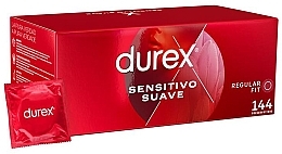 Парфумерія, косметика Презервативи, 144 шт. - Durex Sensitive Soft