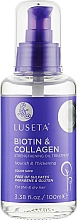 Парфумерія, косметика Олія для волосся з біотином і колагеном - Luseta Biotin & Collagen Strengthening Oil