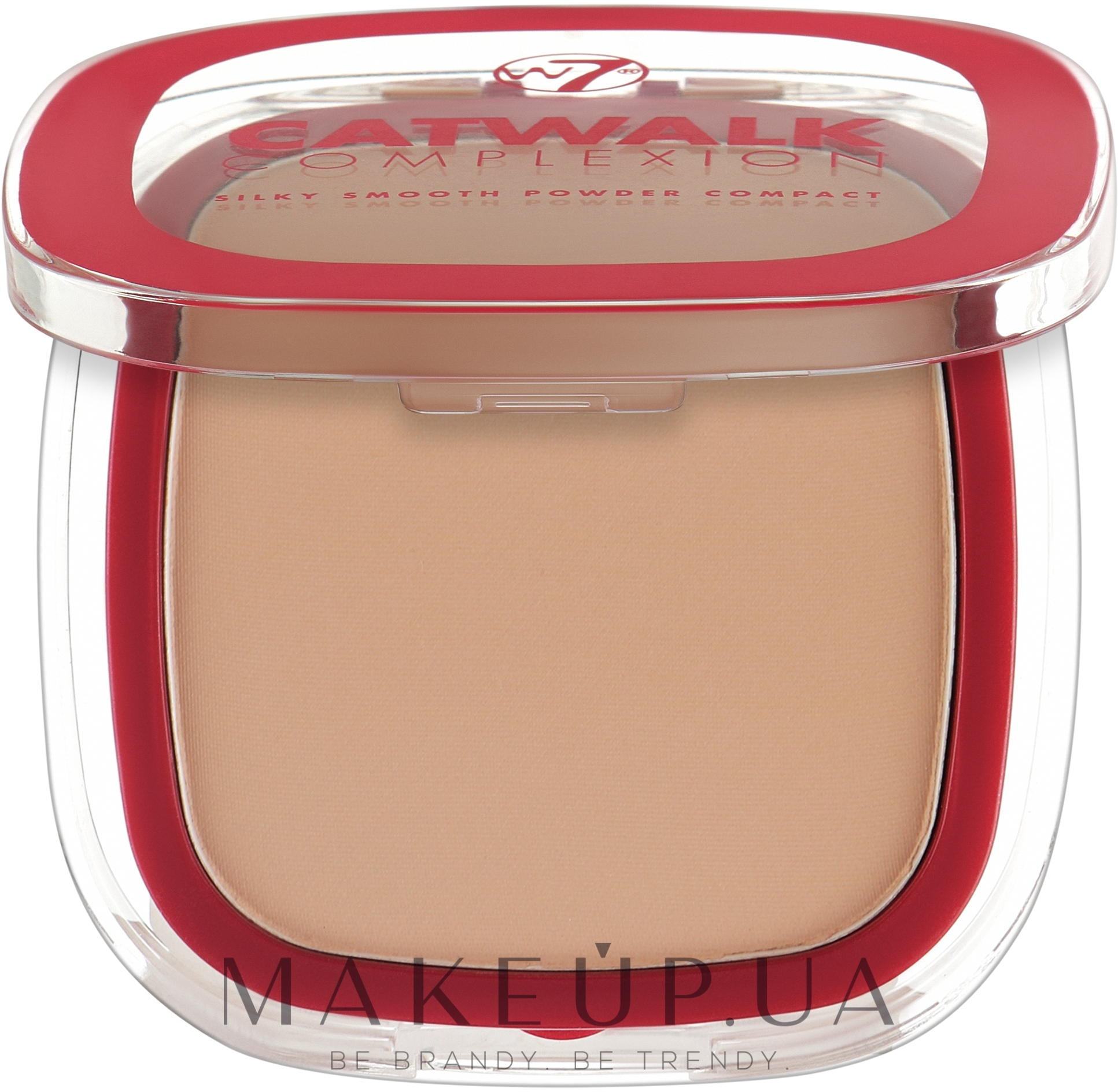 Компактная пудра для лица - W7 Catwalk Complexion Compact Powder — фото Beige