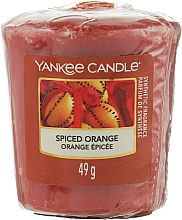Ароматическая свеча - Yankee Candle Scented Votive Spiced Orange — фото N1