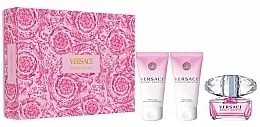 Духи, Парфюмерия, косметика Versace Bright Crystal - Набор (edt/50ml + b/l/50ml + s/g/50ml)