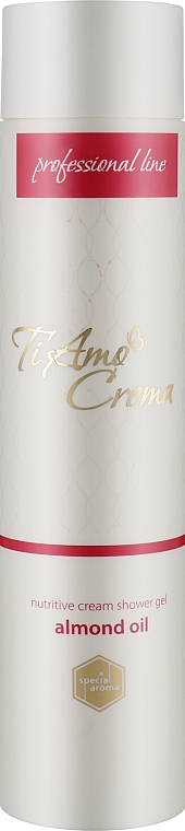 Крем-гель для душу "Живильний. Мигдальна олія" - Миловарні традиції Ti Amo Crema Nutritive Shower Gel Almond Oil