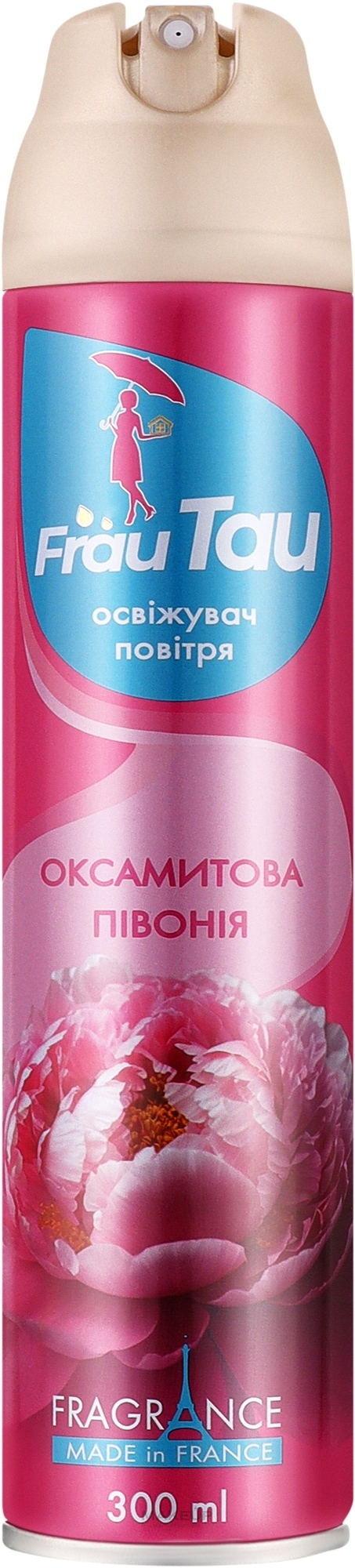 Освіжувач повітря "Оксамитова півонія" - Frau Tau — фото 300ml