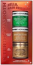 Парфумерія, косметика Набір масок для обличчя - Peter Thomas Roth Hello, Mask Obsession! 3-Piece Mask Kit (mask/3x50ml)