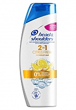 Шампунь против перхоти "Цитрусовая свежесть" - Head & Shoulders Citrus Fresh Anti-Dandruff 2 in 1 Shampoo — фото N1