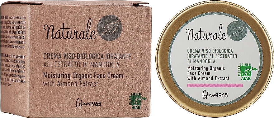 Увлажняющий крем для лица - Delta Studio Naturale Cream Moisturising Face Cream With Almond Extract — фото N1