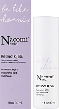 Ночная сыворотка для лица с ретинолом - Nacomi Next Level Retinol 0,5% — фото N2