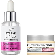 Набор - It Cosmetics Bye Bye Lines (serum/30ml + cr/15ml) — фото N2