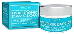 Зволожувальний денний крем для обличчя - Biovene Hyaluronic Day Glow Intense Hydration Brightening Moisturizer — фото N1