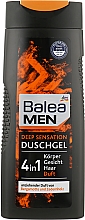 Гель-шампунь для душа 4 в 1 - Balea Men Shower Gel Deep Sensation — фото N1