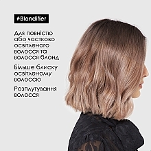 УЦЕНКА Кондиционер-сияние для волос, восстанавливающий - L'Oreal Professionnel Serie Expert Blondifier Illuminating Conditioner * — фото N4