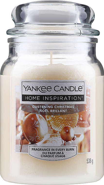 Ароматическая свеча в банке - Yankee Candle Home Inspiration Glistening Christmas — фото N2