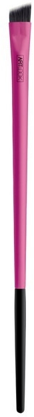 Пензлик для брів скошений, рожевий - Art Look — фото N1