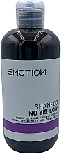 Шампунь для волосся "Антижовтий ефект" - Emotion No Yellow Shampoo — фото N1