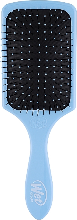 Расческа для волос, голубая - Wet Brush Paddle Detangler Hair Brush Sky — фото N1