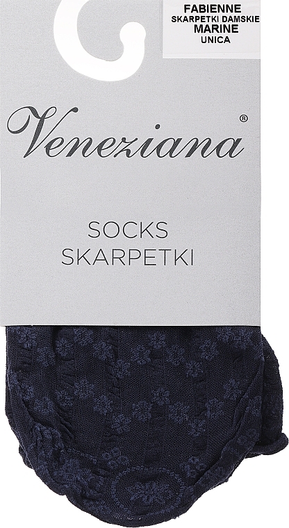 Носки для женщин "Fabienne", 20 Den, marine - Veneziana — фото N1