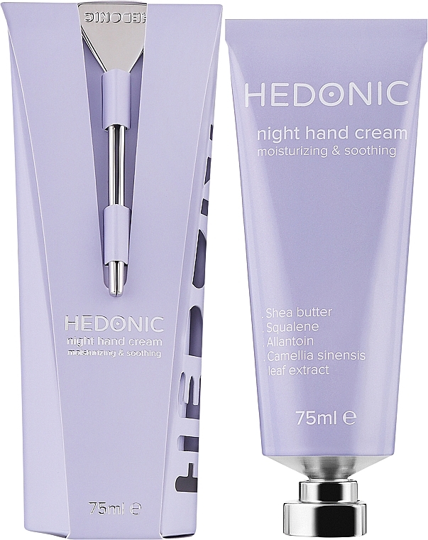 Нічний крем для рук - Hedonic Moisturizing & Soothing Night Hand Cream — фото N4