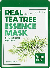 Тканинна маска для обличчя з екстрактом чайного дерева - FarmStay Real Tea Tree Essence Mask — фото N1