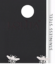 Серьги женские, пчелы, серебро - Lolita Accessories — фото N1