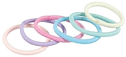 Набор разноцветных резинок "Pastel", 42096, 600 шт - Top Choice Hair Bands — фото N2