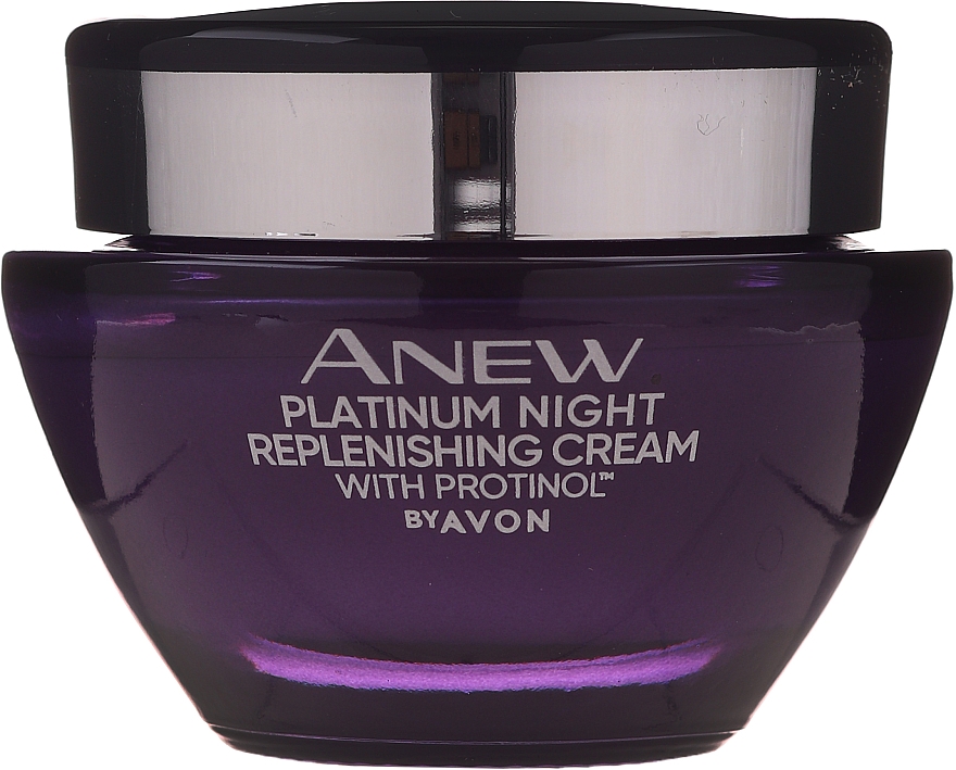 Нічний ліфтинг-крем проти зморщок з протинолом - Anew Platinum Night Replenishing Cream With Protinol — фото N3