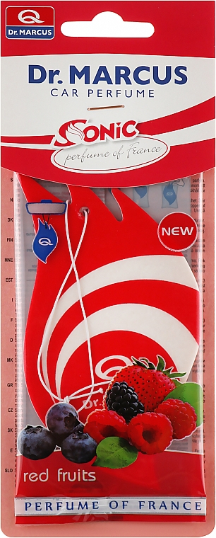 Ароматизатор для авто "Красные фрукты" - Dr. Marcus Sonic Red Fruits Car Perfume