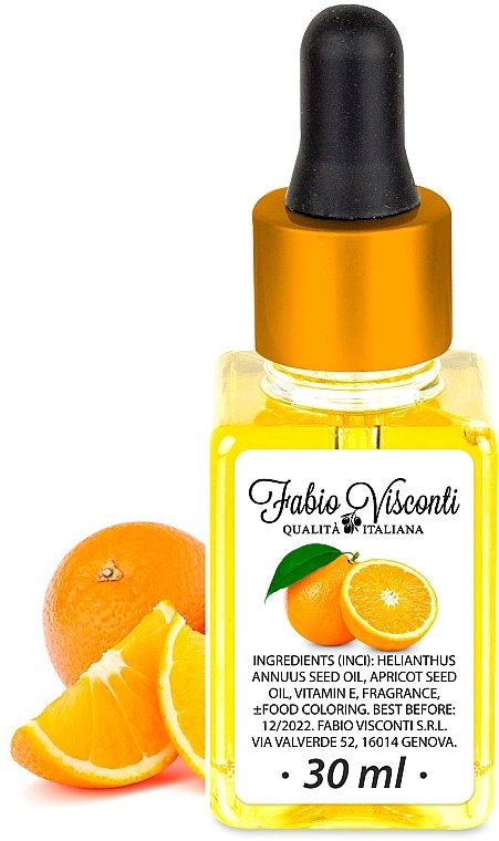 Масло для ногтей и кутикулы "Апельсин" - Fabio Visconti