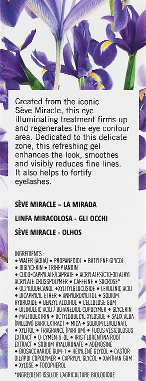 Крем для повік "Сьоме диво" - Academie Seve Miracle Iris Extract The Eyes — фото N3