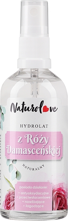 Гидролат дамасской розы - Naturolove Hydrolat — фото N1