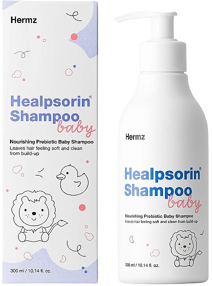 Дитячий шампунь для волосся - Hermz Healpsorin Baby Shampoo — фото N1