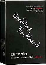 Маска для удаления черных точек - Ciracle Blackhead Off Cotton Mask — фото N3