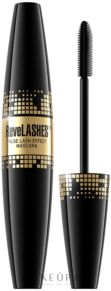 Туш для об'єму вій - Eveline Cosmetics Mascara ReveLASHES — фото Black