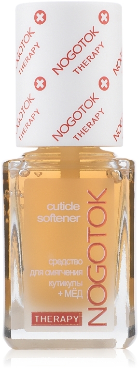 Средство для смягчения кутикулы с медом - Nogotok Therapy Cuticle Softener  — фото N1