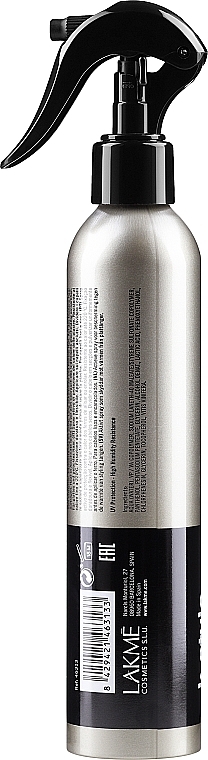 Спрей термозащитный сильной фиксации - Lakme K.style Style Control I-tool Protective Heat-Styling Active Spray — фото N2