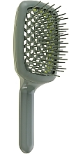 Парфумерія, косметика Щітка для волосся SP508.A, зелена - Janeke Curvy M Extreme Volume Vented Brush Lime